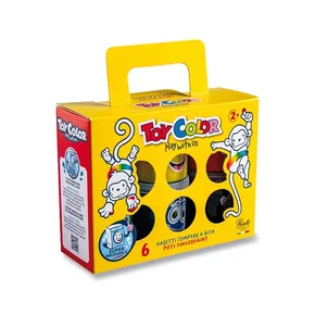 Fingerfarben Toy Color 6 Farben, 80 ml